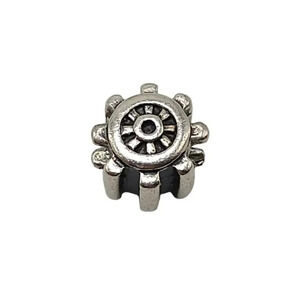 Steampunk Gear Charm Bead Metal Spacer Bead for European Bracelet Necklace